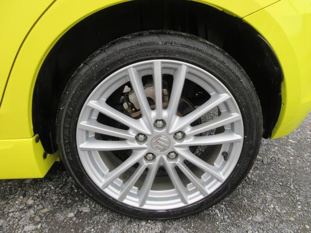 スイフトスポーツ ベースグレード 1オーナー 雹害 6MTシフト SDナビ BluetoothフルセグTV バックカメラ ETC 純正17インチアルミホイール クルーズコントロール HIDオートヘッドライト フォグライト(22枚目)