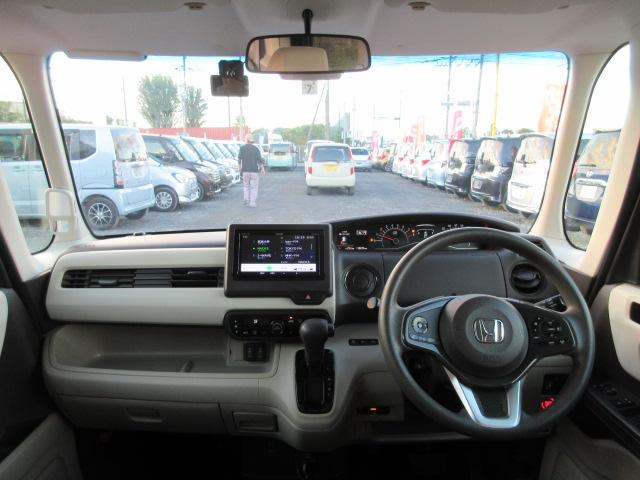 N-BOX G・Lホンダセンシング LKAS ブレーキサポート レーンキープ 先行車発進警報 標識認識機能 クルーズコントロール SDナビ Bluetooth バックカメラ ETC 左電動スライドドア LEDオートヘッドライト(51枚目)