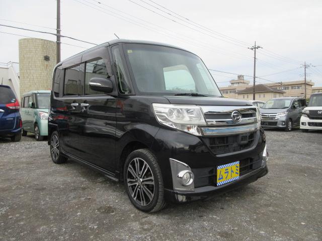 タント カスタムＲＳ　トップエディションＳＡ　車検２年付き　雹害　ターボ　ブレーキサポート　ＳＤナビ　ＢｌｕｅｔｏｏｔｈフルセグＴＶ　バックカメラ　ＥＴＣ　ガラスフィルム貼　両側電動スライドドア　ハーフレザーシート（14枚目）