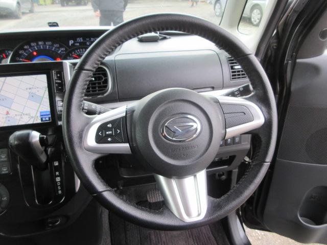 タント カスタムＲＳ　トップエディションＳＡ　車検２年付き　雹害　ターボ　ブレーキサポート　ＳＤナビ　ＢｌｕｅｔｏｏｔｈフルセグＴＶ　バックカメラ　ＥＴＣ　ガラスフィルム貼　両側電動スライドドア　ハーフレザーシート（35枚目）