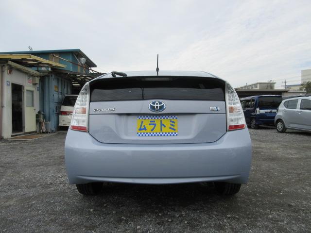 プリウス S 車検2年付き HDDナビ BluetoothワンセグTV バックカメラ ETC 純正15インチアルミホイール ガラスフィルム貼 プロジェクターオートヘッドライト(4枚目)