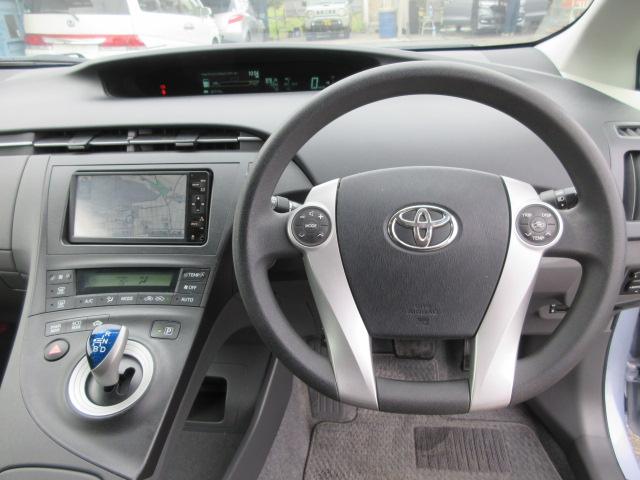 プリウス S 車検2年付き HDDナビ BluetoothワンセグTV バックカメラ ETC 純正15インチアルミホイール ガラスフィルム貼 プロジェクターオートヘッドライト(24枚目)