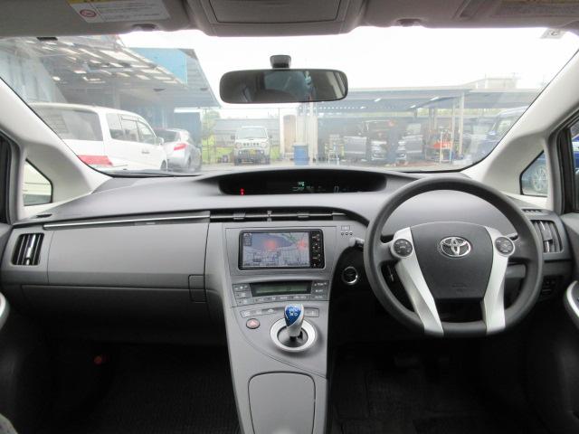 プリウス S 車検2年付き HDDナビ BluetoothワンセグTV バックカメラ ETC 純正15インチアルミホイール ガラスフィルム貼 プロジェクターオートヘッドライト(47枚目)