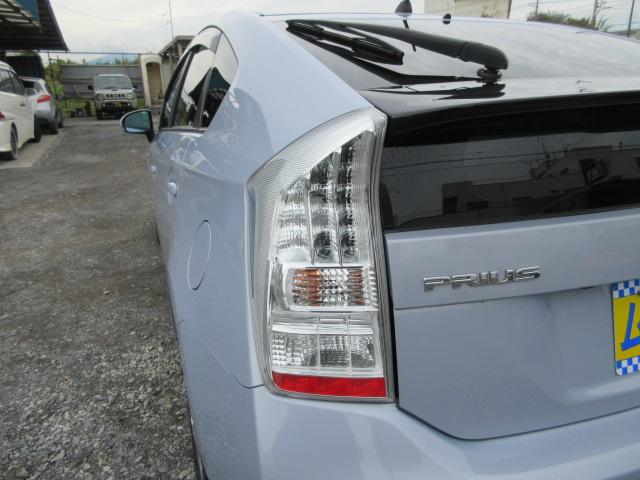 プリウス S 車検2年付き HDDナビ BluetoothワンセグTV バックカメラ ETC 純正15インチアルミホイール ガラスフィルム貼 プロジェクターオートヘッドライト(59枚目)