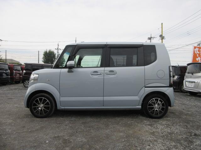 Ｎ－ＢＯＸ Ｇ・Ｌパッケージ　車検２年付き　メモリナビ　ワンセグＴＶ　バックカメラ　ＥＴＣ　左電動スライドドア　右イージークローズドア　社外１４インチアルミホイール　ベンチシート　荷室フラット（6枚目）