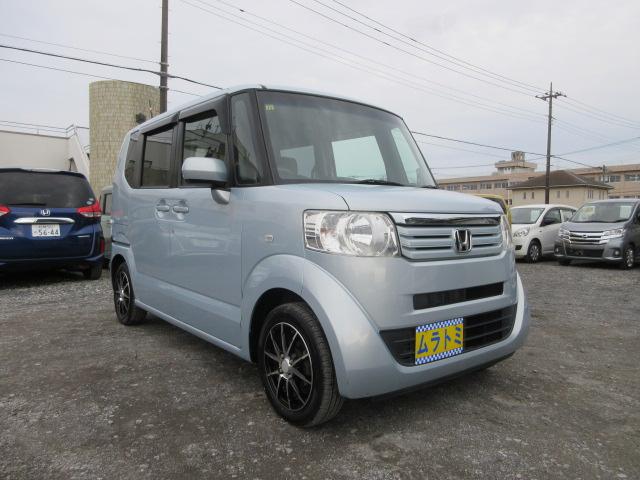Ｎ－ＢＯＸ Ｇ・Ｌパッケージ　車検２年付き　メモリナビ　ワンセグＴＶ　バックカメラ　ＥＴＣ　左電動スライドドア　右イージークローズドア　社外１４インチアルミホイール　ベンチシート　荷室フラット（14枚目）