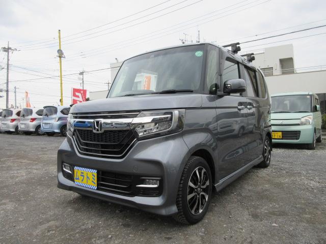 Ｎ－ＢＯＸカスタム Ｇ・Ｌホンダセンシング　車検２年付き　ＬＫＡＳ　ブレーキサポート　レーンキープ　標識認識機能　先行車発進警報　クルコン　大画面メモリナビ　ＢｌｕｅｔｏｏｔｈフルセグＴＶ　バックカメラ　ＥＴＣ　両側電動スライドドア（20枚目）