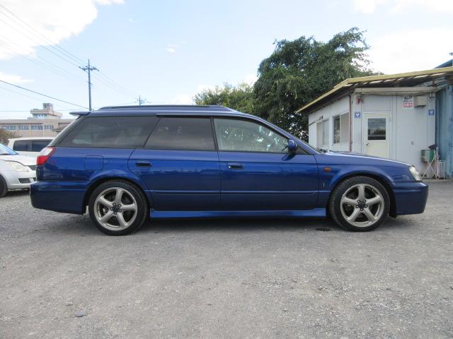 レガシィツーリングワゴン GT-B E-tuneII 車検2年付き 5MTシフト 4WD ターボ タイミングベルト交換済み フジツボマフラー STIタワーバー ビルシュタインショックSTIスプリング Wサンルーフ 電動シート(5枚目)