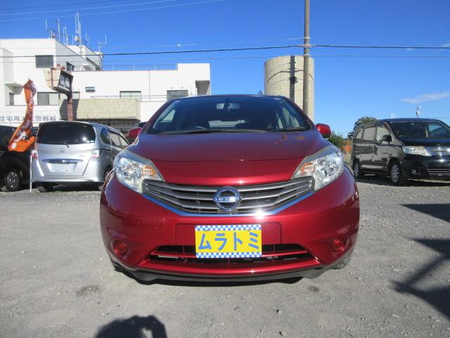 ノート Ｘ　ＤＩＧ－Ｓ　車検２年付き　スーパーチャージャー　ＳＤナビ　フルセグＴＶ　バックカメラ　ＥＴＣ　社外１４インチアルミホイール　スマートキー　プッシュスタート　アイドリングストップ（6枚目）