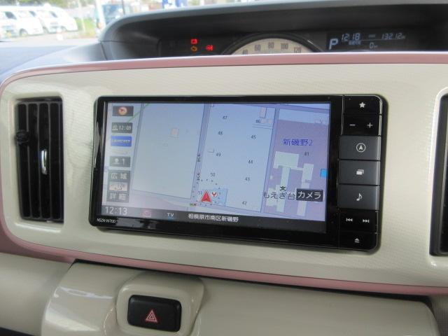 ムーヴキャンバス Ｇメイクアップリミテッド　ＳＡＩＩＩ　ツートンカラー　ブレーキサポート　車線逸脱警報　先行車発進警報　ＳＤナビ　ＢｌｕｅｔｏｏｔｈフルセグＴＶ　全周囲カメラ　ナビ連動ドラレコ　両側電動スライドドア　ＬＥＤオートヘッドライト　ＬＥＤフォグ（13枚目）