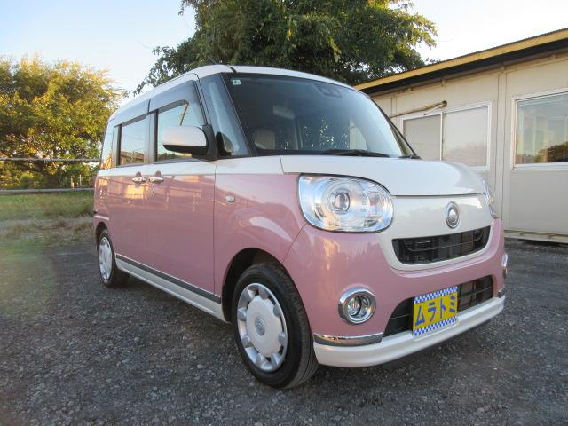 ムーヴキャンバス Ｇメイクアップリミテッド　ＳＡＩＩＩ　ツートンカラー　ブレーキサポート　車線逸脱警報　先行車発進警報　ＳＤナビ　ＢｌｕｅｔｏｏｔｈフルセグＴＶ　全周囲カメラ　ナビ連動ドラレコ　両側電動スライドドア　ＬＥＤオートヘッドライト　ＬＥＤフォグ（18枚目）