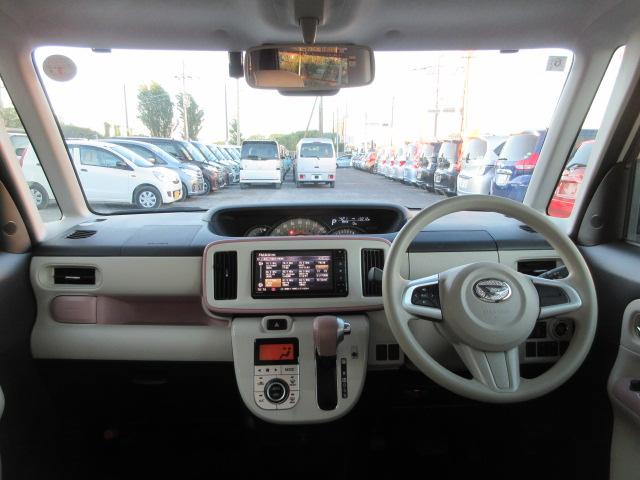 ムーヴキャンバス Ｇメイクアップリミテッド　ＳＡＩＩＩ　ツートンカラー　ブレーキサポート　車線逸脱警報　先行車発進警報　ＳＤナビ　ＢｌｕｅｔｏｏｔｈフルセグＴＶ　全周囲カメラ　ナビ連動ドラレコ　両側電動スライドドア　ＬＥＤオートヘッドライト　ＬＥＤフォグ（48枚目）