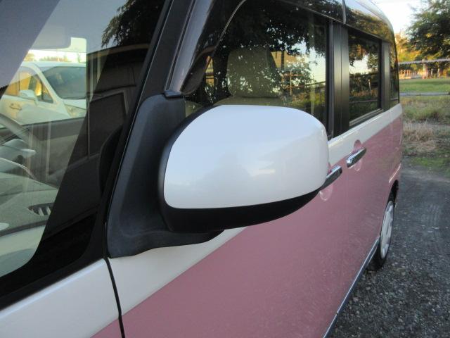 ムーヴキャンバス Ｇメイクアップリミテッド　ＳＡＩＩＩ　ツートンカラー　ブレーキサポート　車線逸脱警報　先行車発進警報　ＳＤナビ　ＢｌｕｅｔｏｏｔｈフルセグＴＶ　全周囲カメラ　ナビ連動ドラレコ　両側電動スライドドア　ＬＥＤオートヘッドライト　ＬＥＤフォグ（59枚目）