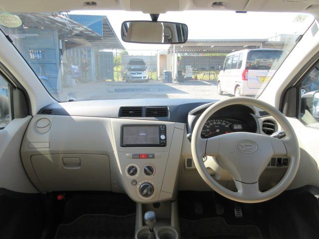 ミラ Ｘスペシャル　５ＭＴシフト　１オーナー　ＳＤナビ　Ｂｌｕｅｔｏｏｔｈ　フルセグＴＶ　ヘッドライトレベライザー　タイミングチェーン　キーレスキー（43枚目）