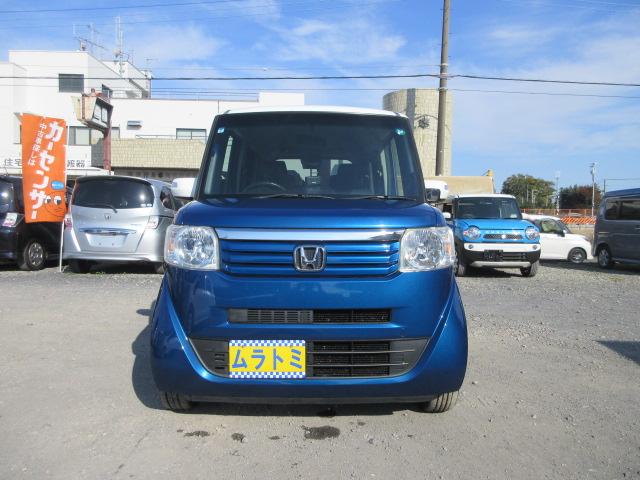 N-BOX+ 2トーンカラースタイル G ターボSSパッケージ メモリーナビ BluetoothワンセグTV バックカメラ ETC 両側電動スライドドア クルーズコントロール アイドリングストップ パドルシフト HIDオートヘッドライト 14インチアルミホイール(6枚目)