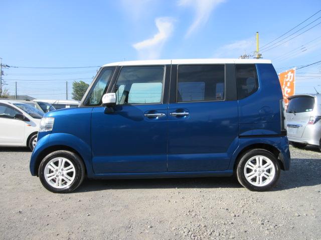 N-BOX+ 2トーンカラースタイル G ターボSSパッケージ メモリーナビ BluetoothワンセグTV バックカメラ ETC 両側電動スライドドア クルーズコントロール アイドリングストップ パドルシフト HIDオートヘッドライト 14インチアルミホイール(9枚目)