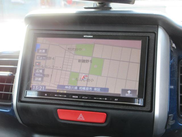 N-BOX+ 2トーンカラースタイル G ターボSSパッケージ メモリーナビ BluetoothワンセグTV バックカメラ ETC 両側電動スライドドア クルーズコントロール アイドリングストップ パドルシフト HIDオートヘッドライト 14インチアルミホイール(12枚目)