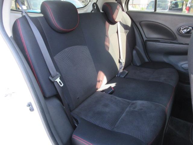 マーチ ニスモ　Ｓ　車検２年付き　５ＭＴシフト　オーテックマフラー　ＳＤナビ　フルセグＴＶ　ＥＴＣ　純正１６インチアルミホイール　ニスモ専用シート　オートヘッドライト　リヤフォグ（35枚目）