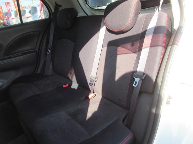 マーチ ニスモ　Ｓ　車検２年付き　５ＭＴシフト　オーテックマフラー　ＳＤナビ　フルセグＴＶ　ＥＴＣ　純正１６インチアルミホイール　ニスモ専用シート　オートヘッドライト　リヤフォグ（41枚目）