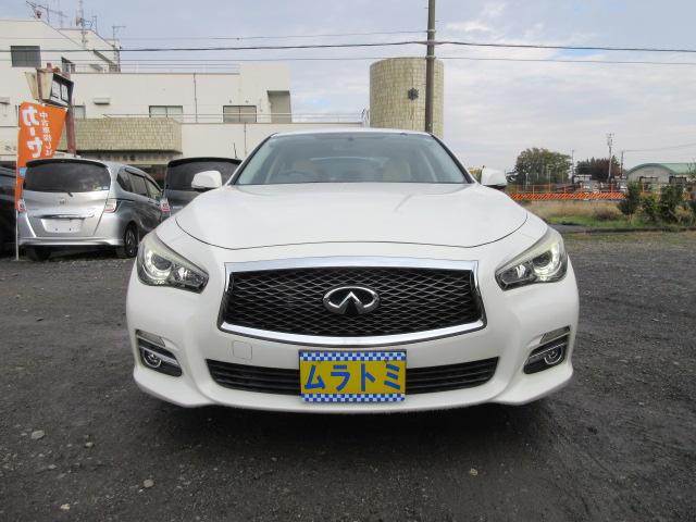 スカイライン 200GT-t 車検2年付き 雹害 ターボ SDナビ BluetoothフルセグTV バックカメラ ETC クルーズコントロール LEDオートヘッドライト LEDフォグライト ハーフレザーシート 純正17インチAW(3枚目)