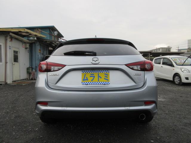 アクセラスポーツ １５ＸＤ　車検２年付き　後期型　ブレーキサポート　ディーゼルターボ　ＳＤナビ　ＢｌｕｅｔｏｏｔｈフルセグＴＶ　バックカメラ　ＥＴＣ　社外スピーカー＆ツィーター　純正１６インチアルミホイール（7枚目）