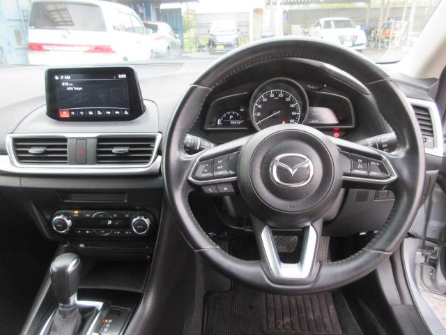 アクセラスポーツ １５ＸＤ　車検２年付き　後期型　ブレーキサポート　ディーゼルターボ　ＳＤナビ　ＢｌｕｅｔｏｏｔｈフルセグＴＶ　バックカメラ　ＥＴＣ　社外スピーカー＆ツィーター　純正１６インチアルミホイール（28枚目）