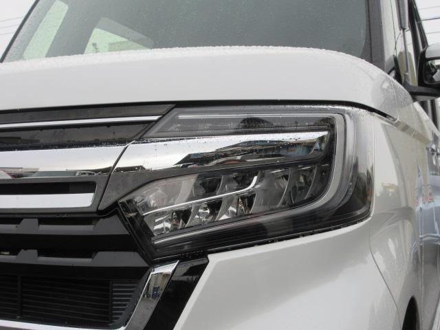 N-BOXカスタム L 車検2年付き 雹害 後期型 LKASブレーキサポート レーンキープ 標識認識機能 先行車発進警報 クルコン メモリナビBluetoothフルセグTV バックカメラ ETC 革調シートカバー(62枚目)