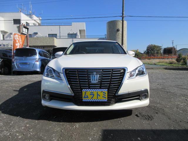 クラウンハイブリッド ロイヤルサルーン　車検２年付き　雹害　ＨＤＤナビ　ＢｌｕｅｔｏｏｔｈフルセグＴＶ　バックカメラ　ＥＴＣ　革電動シートヒーター＆クーラー　ＨＩＤオートヘッドライト　ＬＥＤフォグライト　純正１７インチアルミホイール（6枚目）