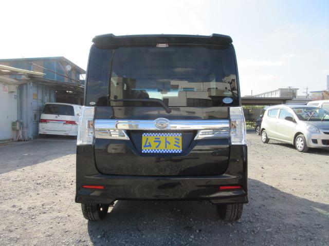 タント カスタムＲＳ　トップエディションＳＡＩＩ　ターボ　ブレーキサポート　車線逸脱警報　先行車発進警報　ＳＤナビ　ＢｌｕｅｔｏｏｔｈフルセグＴＶ　バックカメラ　ＥＴＣ　両側電動スライドドア　ピラーレス　ハーフレザーシート（7枚目）