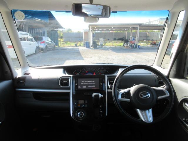 タント カスタムＲＳ　トップエディションＳＡＩＩ　ターボ　ブレーキサポート　車線逸脱警報　先行車発進警報　ＳＤナビ　ＢｌｕｅｔｏｏｔｈフルセグＴＶ　バックカメラ　ＥＴＣ　両側電動スライドドア　ピラーレス　ハーフレザーシート（49枚目）