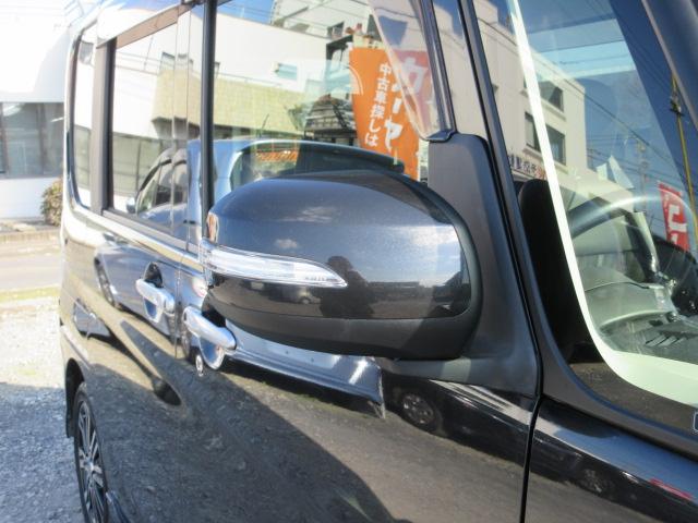 タント カスタムＲＳ　トップエディションＳＡＩＩ　ターボ　ブレーキサポート　車線逸脱警報　先行車発進警報　ＳＤナビ　ＢｌｕｅｔｏｏｔｈフルセグＴＶ　バックカメラ　ＥＴＣ　両側電動スライドドア　ピラーレス　ハーフレザーシート（61枚目）