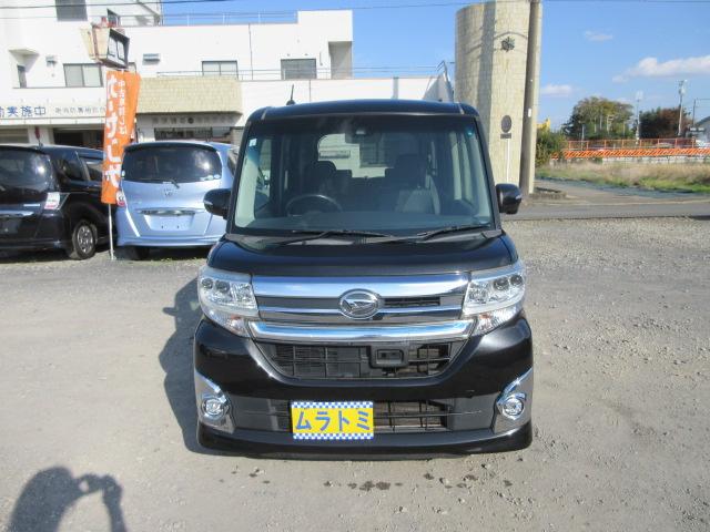 タント カスタムＲＳ　トップエディションＳＡＩＩ　ターボ　ブレーキサポート　車線逸脱警報　先行車発進警報　ＳＤナビ　ＢｌｕｅｔｏｏｔｈフルセグＴＶ　バックカメラ　ＥＴＣ　両側電動スライドドア　ピラーレス　ハーフレザーシート（71枚目）