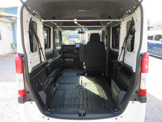 Ｎ－ＶＡＮ Ｌ　雹害　メモリーナビＢｌｕｅｔｏｏｔｈフルセグＴＶ　バックカメラ　ＥＴＣ　社外スピーカー＆ツィーター　ガラスフィルム貼　社外１２インチアルミホイール　キーレスキー（42枚目）
