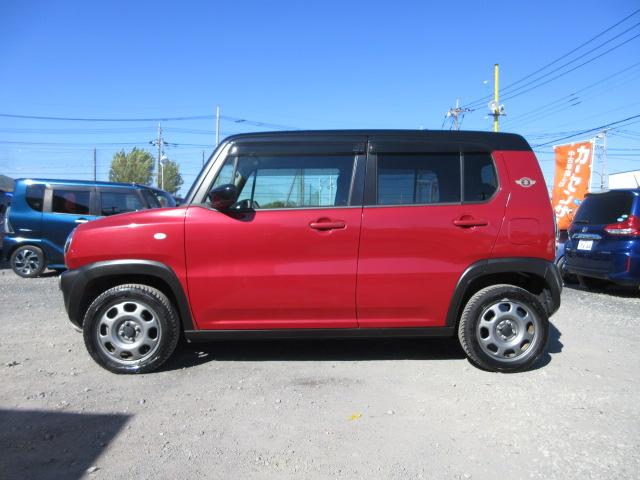 ハスラー Gターボ 車検2年付き ツートンカラー ブレーキサポート 社外オーディオ Bluetooth ETC2.0 シートヒーター オールシーズンタイヤ スマートキー プッシュスタート ベンチシート(9枚目)