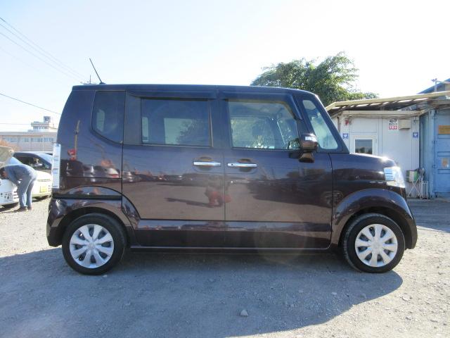 N-BOX G SSパッケージ 車検2年付き 後期型 禁煙車 CTBA ブレーキサポート 両側電動スライドドア ETC 前席シートヒーター HIDオートヘッドライト アイドリングストップ ギャザズCDデッキ AUX付(8枚目)