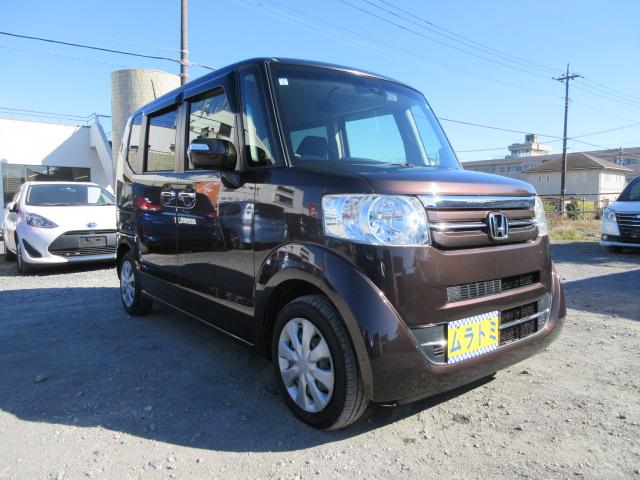 N-BOX G SSパッケージ 車検2年付き 後期型 禁煙車 CTBA ブレーキサポート 両側電動スライドドア ETC 前席シートヒーター HIDオートヘッドライト アイドリングストップ ギャザズCDデッキ AUX付(18枚目)