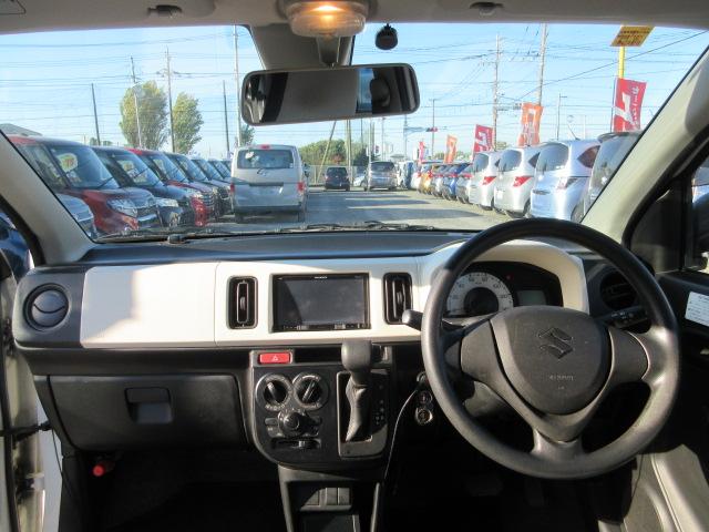 アルト ＶＰ　車検２年付き　５ＡＧＳ　ＭＴモード　オートギアシフト　ブレーキサポート　メモリナビ　ワンセグＴＶ　バックモニター　ＥＴＣ　キーレスキー（41枚目）