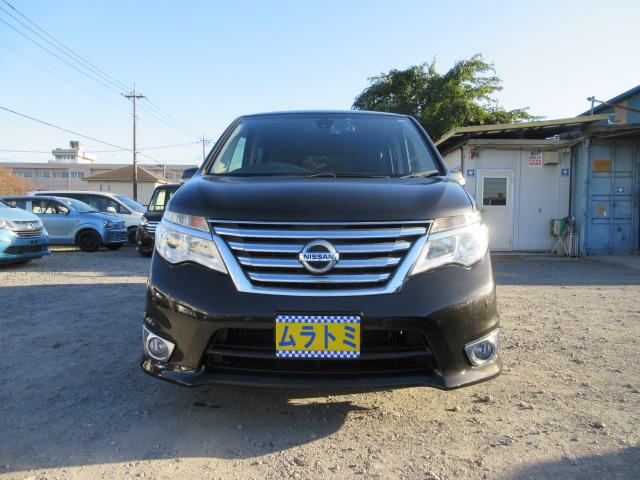 セレナ ハイウェイスターＳ－ＨＶアドバンスドセーフティパック　クロスギアパッケージ　後期型　防水シート　全周囲カメラ　ブレーキサポート　車線逸脱警報　ＳＤナビＢｌｕｅｔｏｏｔｈフルセグＴＶ　ＥＴＣ　純正１６インチアルミホイール　両側電動スライドドア（6枚目）