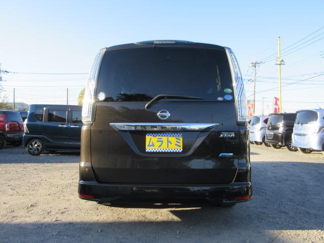 セレナ ハイウェイスターＳ－ＨＶアドバンスドセーフティパック　クロスギアパッケージ　後期型　防水シート　全周囲カメラ　ブレーキサポート　車線逸脱警報　ＳＤナビＢｌｕｅｔｏｏｔｈフルセグＴＶ　ＥＴＣ　純正１６インチアルミホイール　両側電動スライドドア（7枚目）