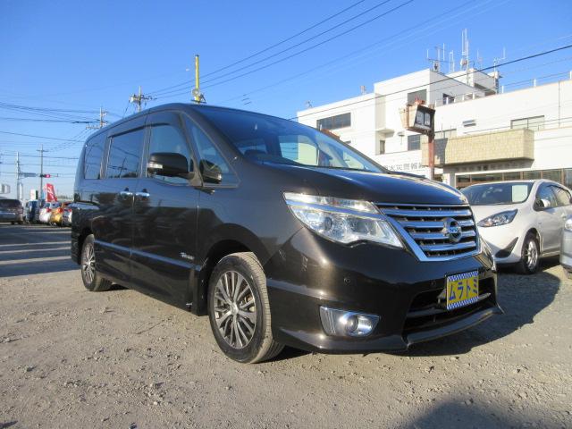 セレナ ハイウェイスターＳ－ＨＶアドバンスドセーフティパック　クロスギアパッケージ　後期型　防水シート　全周囲カメラ　ブレーキサポート　車線逸脱警報　ＳＤナビＢｌｕｅｔｏｏｔｈフルセグＴＶ　ＥＴＣ　純正１６インチアルミホイール　両側電動スライドドア（21枚目）