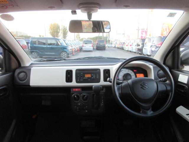 アルト Ｆ　車検２年付き　５ＡＧＳ　オートギヤシフト　ＭＴモード　純正ＣＤデッキ　ＡＵＸ付　ＥＴＣ　エコモード　ヘッドライトレベライザー（42枚目）