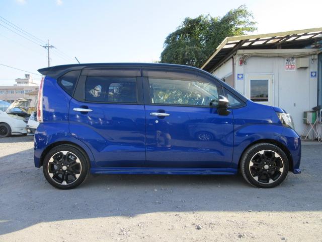 ムーヴ カスタム　ＲＳ　ハイパーＳＡＩＩ　ツートンカラー　ＩＣターボ　ブレーキサポート　車線逸脱警報　先行車発進警報　ＳＤナビ　フルセグＴＶ　バックカメラ　ＥＴＣ　ＬＥＤオートヘッドライト　ＬＥＤフォグライト　ハーフレザー（8枚目）