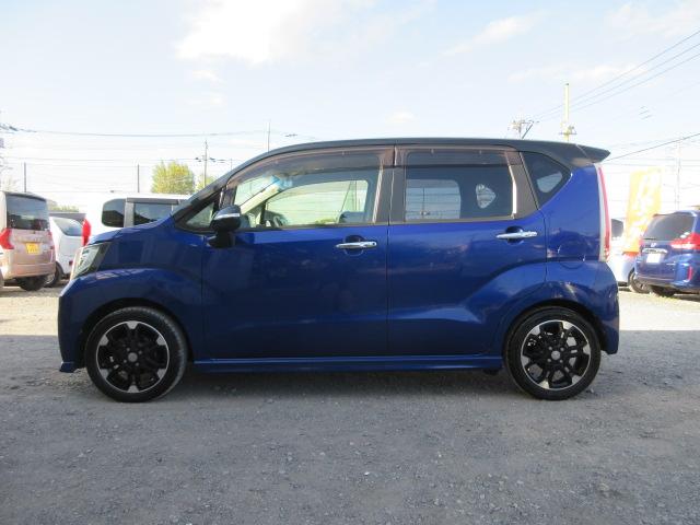 ムーヴ カスタム　ＲＳ　ハイパーＳＡＩＩ　ツートンカラー　ＩＣターボ　ブレーキサポート　車線逸脱警報　先行車発進警報　ＳＤナビ　フルセグＴＶ　バックカメラ　ＥＴＣ　ＬＥＤオートヘッドライト　ＬＥＤフォグライト　ハーフレザー（9枚目）