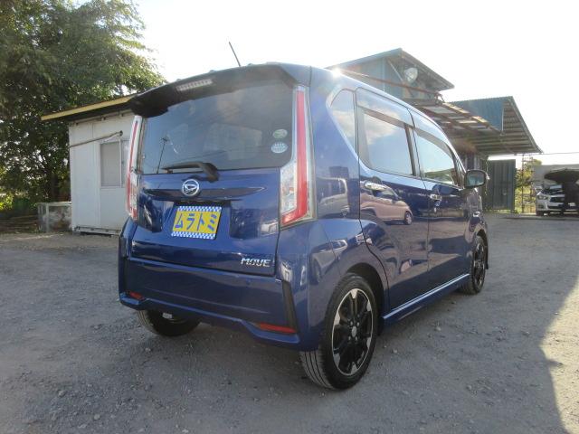 ムーヴ カスタム　ＲＳ　ハイパーＳＡＩＩ　ツートンカラー　ＩＣターボ　ブレーキサポート　車線逸脱警報　先行車発進警報　ＳＤナビ　フルセグＴＶ　バックカメラ　ＥＴＣ　ＬＥＤオートヘッドライト　ＬＥＤフォグライト　ハーフレザー（19枚目）