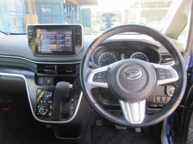 ムーヴ カスタム　ＲＳ　ハイパーＳＡＩＩ　ツートンカラー　ＩＣターボ　ブレーキサポート　車線逸脱警報　先行車発進警報　ＳＤナビ　フルセグＴＶ　バックカメラ　ＥＴＣ　ＬＥＤオートヘッドライト　ＬＥＤフォグライト　ハーフレザー（28枚目）