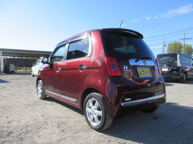 Ｎ－ＯＮＥ プレミアム・Ｌパッケージ　車検２年付き　雹害　ギャザズＣＤデッキ　ＡＵＸ付　純正１４インチアルミホイール　ＨＩＤオートヘッドライト　フォグライト　サイド・カーテンエアバック　アイドリングストップ（18枚目）