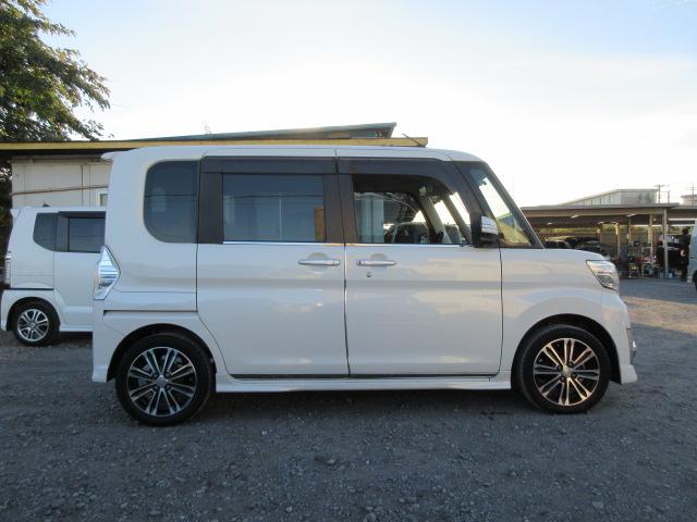 タント カスタムRS SA 車検2年付き ブレーキサポート ICターボ SDナビ BluetoothフルセグTV バックカメラ ETC 両側電動スライドドア ピラーレス 革調シートカバー LEDオートヘッドライト フォグライト(8枚目)