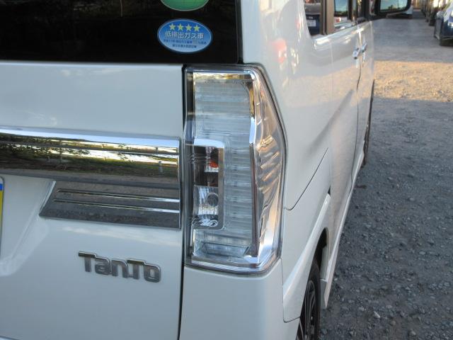 タント カスタムRS SA 車検2年付き ブレーキサポート ICターボ SDナビ BluetoothフルセグTV バックカメラ ETC 両側電動スライドドア ピラーレス 革調シートカバー LEDオートヘッドライト フォグライト(61枚目)