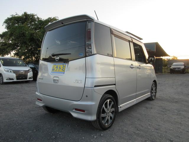 ルークス ハイウェイスターターボ　車検２年付き　ＨＤＤナビ　ＢｌｕｅｔｏｏｔｈフルセグＴＶ　バックカメラ　ＥＴＣ　バックソナー　両側電動スライドドア　純正１４インチアルミホイール　ＨＩＤオートヘッドライト　フォグライト（18枚目）