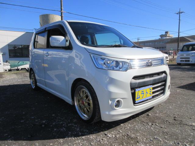 ワゴンＲスティングレー Ｔ　ターボ　ブレーキサポート　エネチャージ　ＲＳ－Ｒローダウンサス　社外１６インチアルミホイール　規格外ＬＥＤテール　ＳＤナビ　Ｂｌｕｅｔｏｏｔｈ　フルセグＴＶ　バックカメラ　ＥＴＣ　革調シートカバー（21枚目）